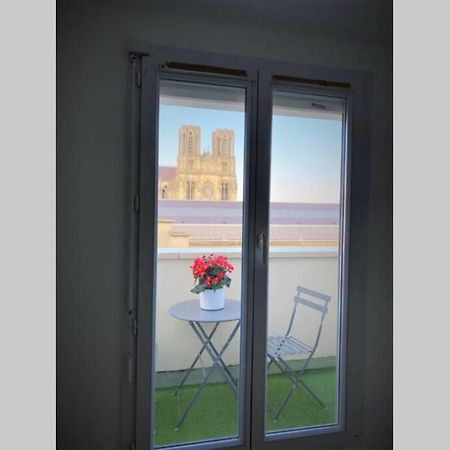 Hypercentre Grand Balcon Vue Cathedrale Apartment Reims Exterior foto